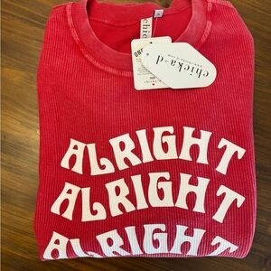 Charlie Southern ‘Alright Alright Alright’ Corded Sweatshirt
